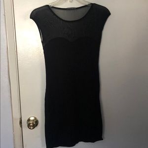 Brandy Melville sheer fitted dress